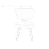 Leather chair Axos