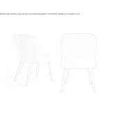 Chair upholstered with fabric Drachten