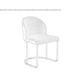 Upholstered chair Alcorcon
