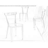 Monolith cast aluminum chair Spring