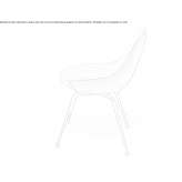 Fabric or leather chair Cuyamel