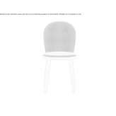 Chair upholstered with fabric Wapello