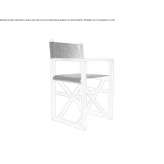 Iroko director's chair Llanelli