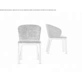Upholstered chair Brucken