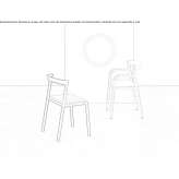 Wooden chair Otatlan