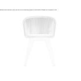 Lloyd Loom chair with armrests Anklaar