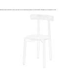 Stackable ash chair Jimramov