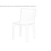 Tanned leather armchair Valozhyn