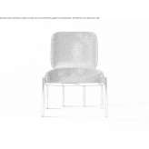 Chair upholstered with fabric Evje