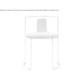 Stackable metal chair Babugent