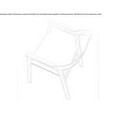 Ash chair with armrests Korinos