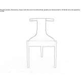 Tanned leather armchair Bistra