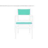 Upholstered chair Portugos