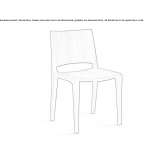 Solid wood chair Ryczywol