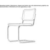 Mesh chair on a cantilever Luhden