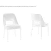 Chair upholstered with fabric Cecima