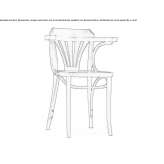 Wooden chair Belchite