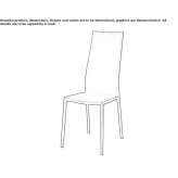 Chair with high backrest Grabow