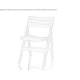 Folding chair made of polypropylene Garzon