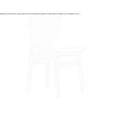 Dębowe krzesło Benasque