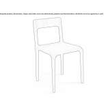 Solid wood chair Chauray