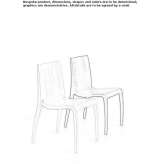 Stackable wooden chair Rolde