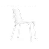 Wooden chair Reinbek