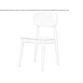 Ash chair Fawkner