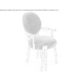 Fabric chair with armrests Tarxien