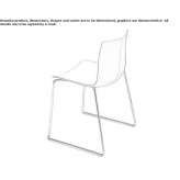 Base chair on sled Racine