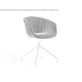 Upholstered swivel chair with armrests Belcesti