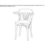 Wooden chair Belchite