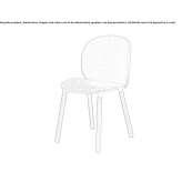 Chair upholstered with fabric Lechlade