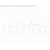 Ergonomiczne krzesło z polipropylenu Brejinho
