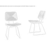 Base chair on sled Coremas