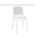 Stackable aluminum chair Nephi