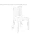 Solid wood chair Erkilet