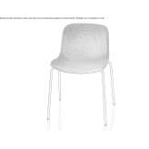 Chair upholstered with fabric Nitro