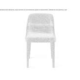 Chair upholstered with fabric Forbach