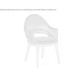 Upholstered chair with armrests Annonay