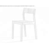 Solid wood chair that can be stacked Gjinkar