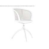 Swivel chair on trestles Zabrisce