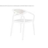 Chair with armrests made of ash and Vienna straw Pozanti