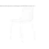 Plywood and steel chair Croom