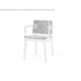 Rope chair with armrests Zautla