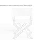Folding chair with armrests Herzeele