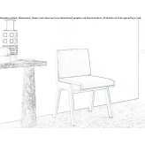 Chair made of multi-layer wood Cueto