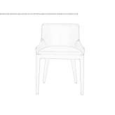 Leather chair Pomarolo