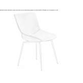 Leather upholstered chair Monteria
