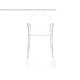 Stackable wooden chair Harsum